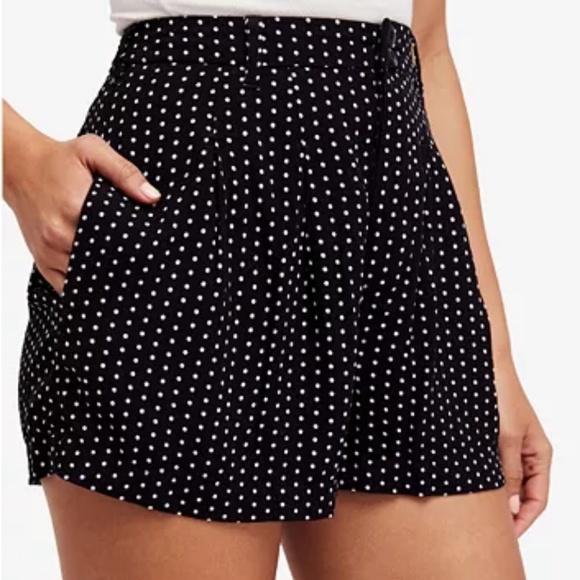 Free People Pants - Free People
Magdalene High-Waist Polka-Dot Shorts